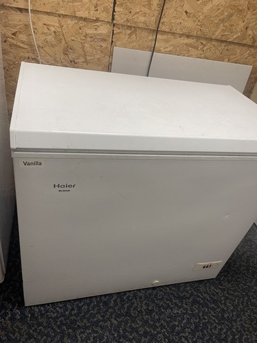 Haier chest freezer used fully