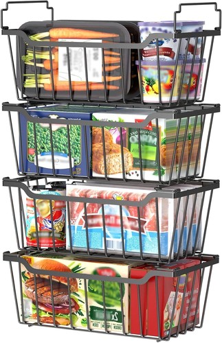 Pack chest freezer baskets - freezer,