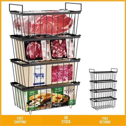 Durable stackable wire chest - stackable,
