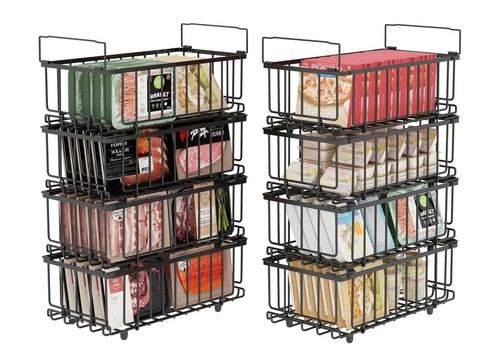 Baskets for chest freezer - a,