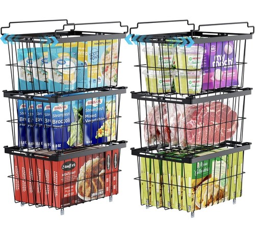 Ispecle freezer organizer bins - organizer,