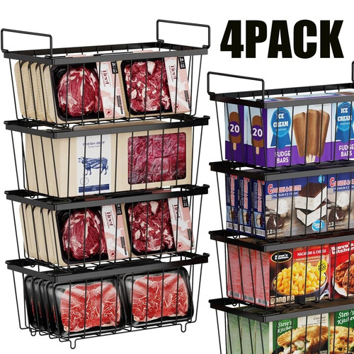 4pcs stackable chest freezer - 4pcs,