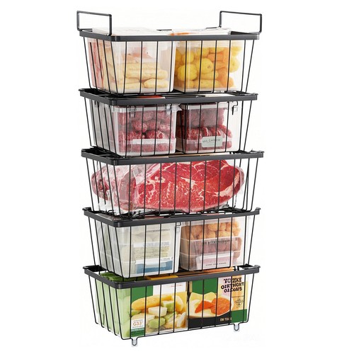 5pcs stackable chest freezer - chest,